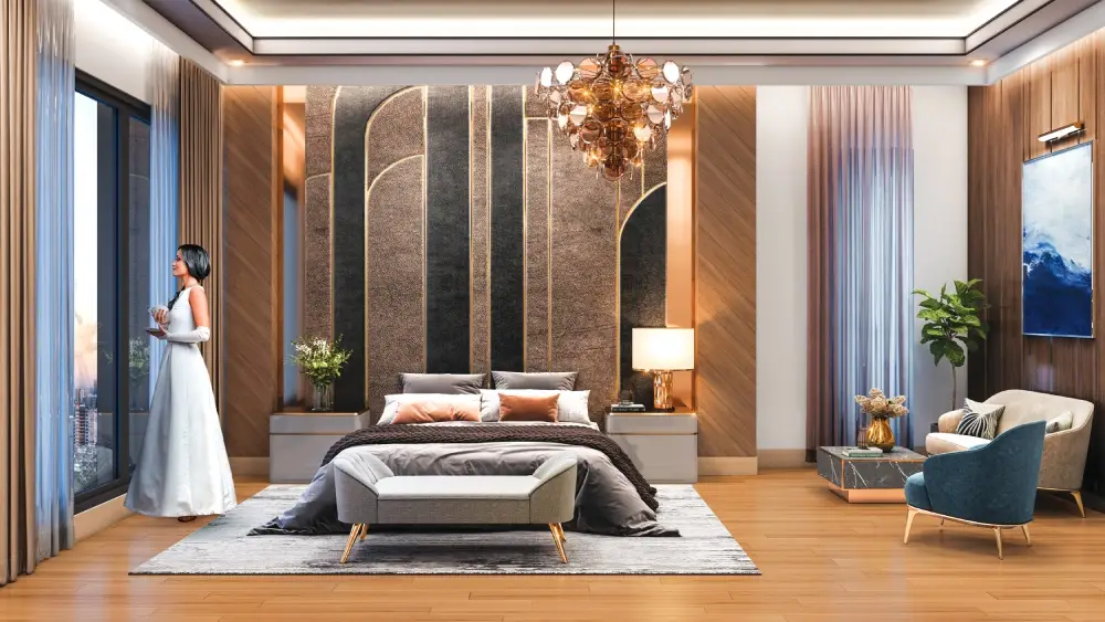 Sonam One Arc luxury room interior